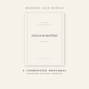 Wedding Sign Bundle — copertina del libro digitale BraiShop