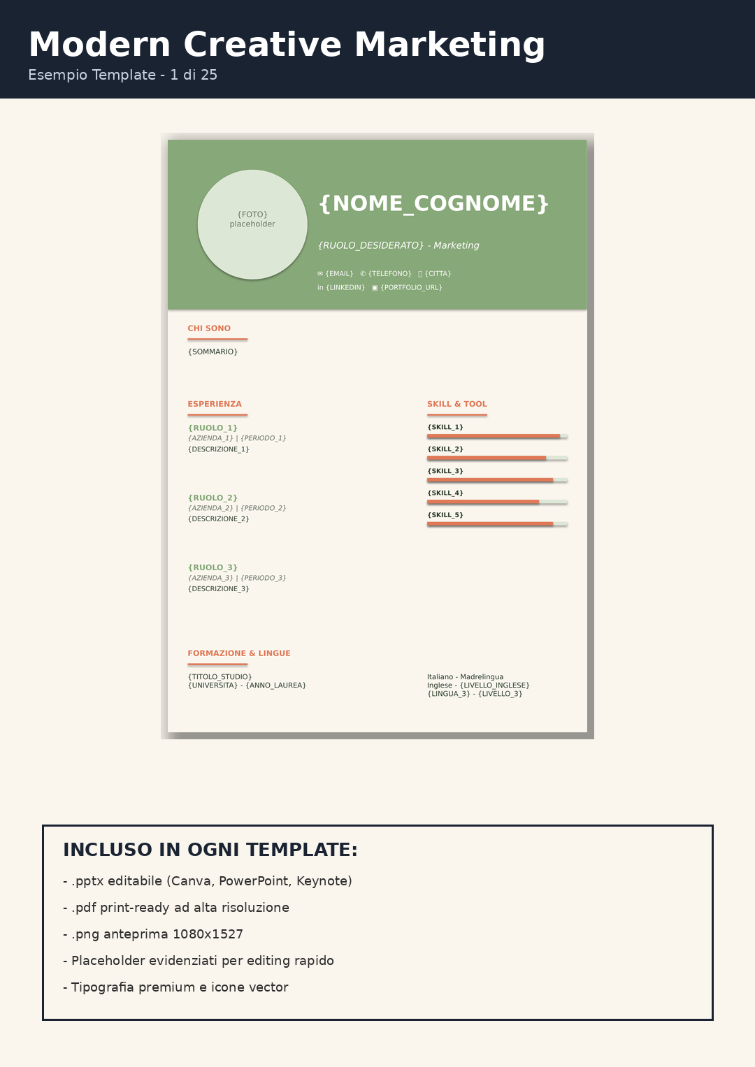 Pack 25 Template Canva — anteprima pagina 3
