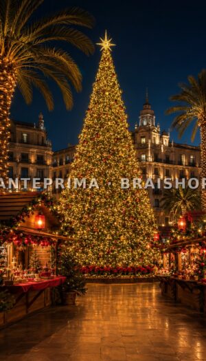 Wall Art Barcellona Natale — copertina del libro digitale BraiShop
