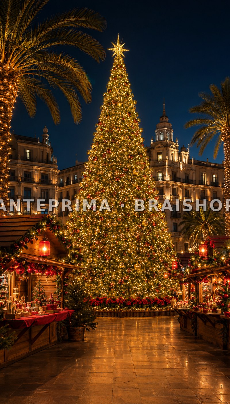 Wall Art Barcellona Natale — copertina del libro digitale BraiShop