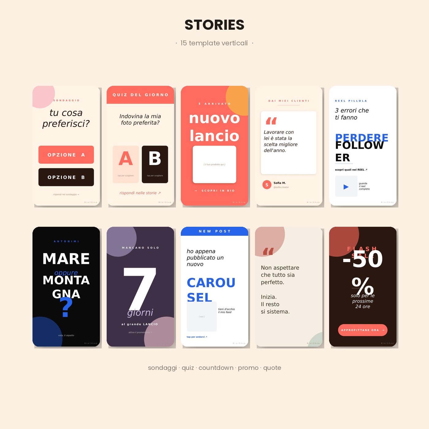 Pack 50 Template Canva — anteprima pagina 5