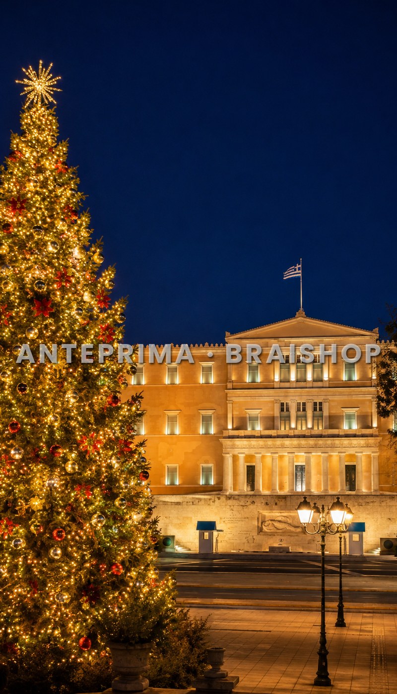 Wall Art Atene Natale — copertina del libro digitale BraiShop
