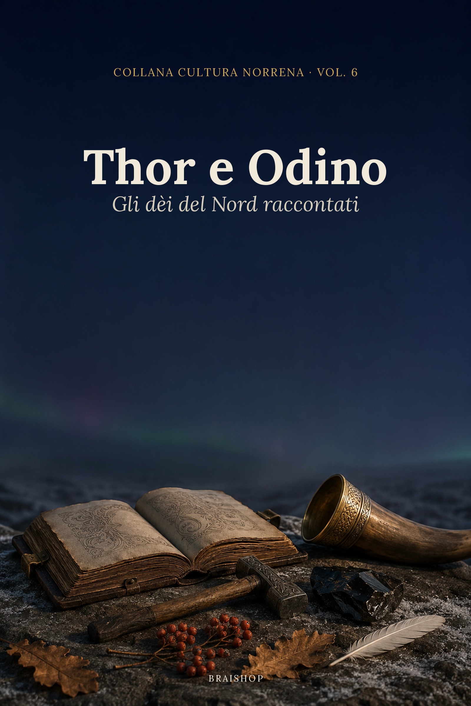 Thor e Odino — copertina del libro digitale BraiShop