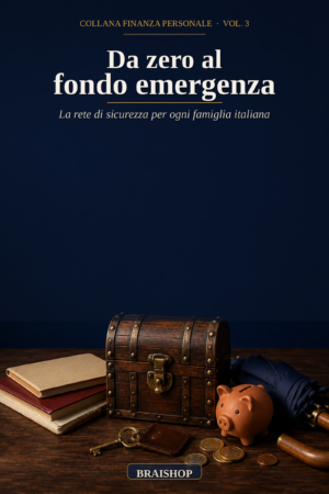 Da zero al fondo emergenza — copertina del libro digitale BraiShop
