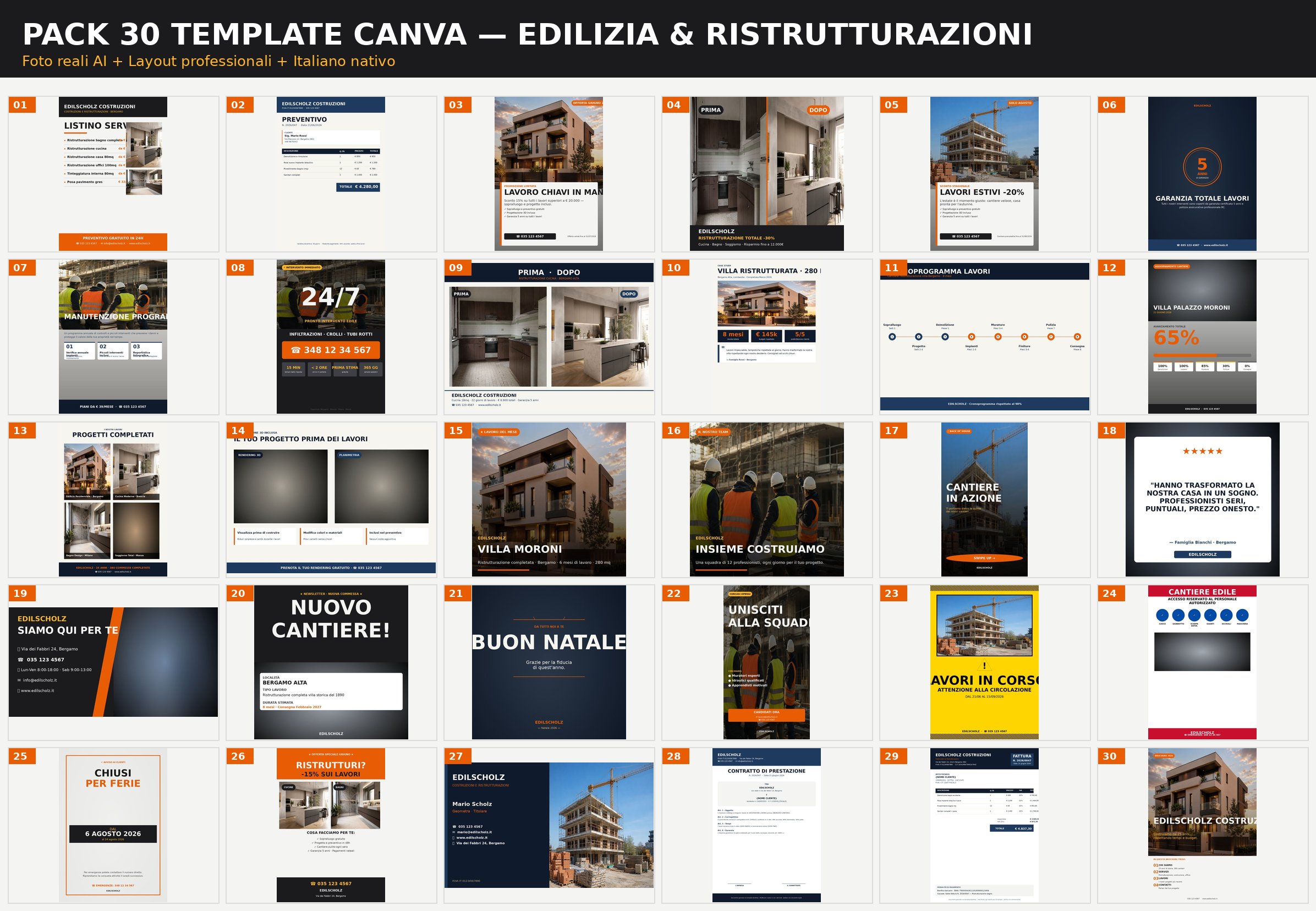 Pack 30 Template Canva — anteprima pagina 8