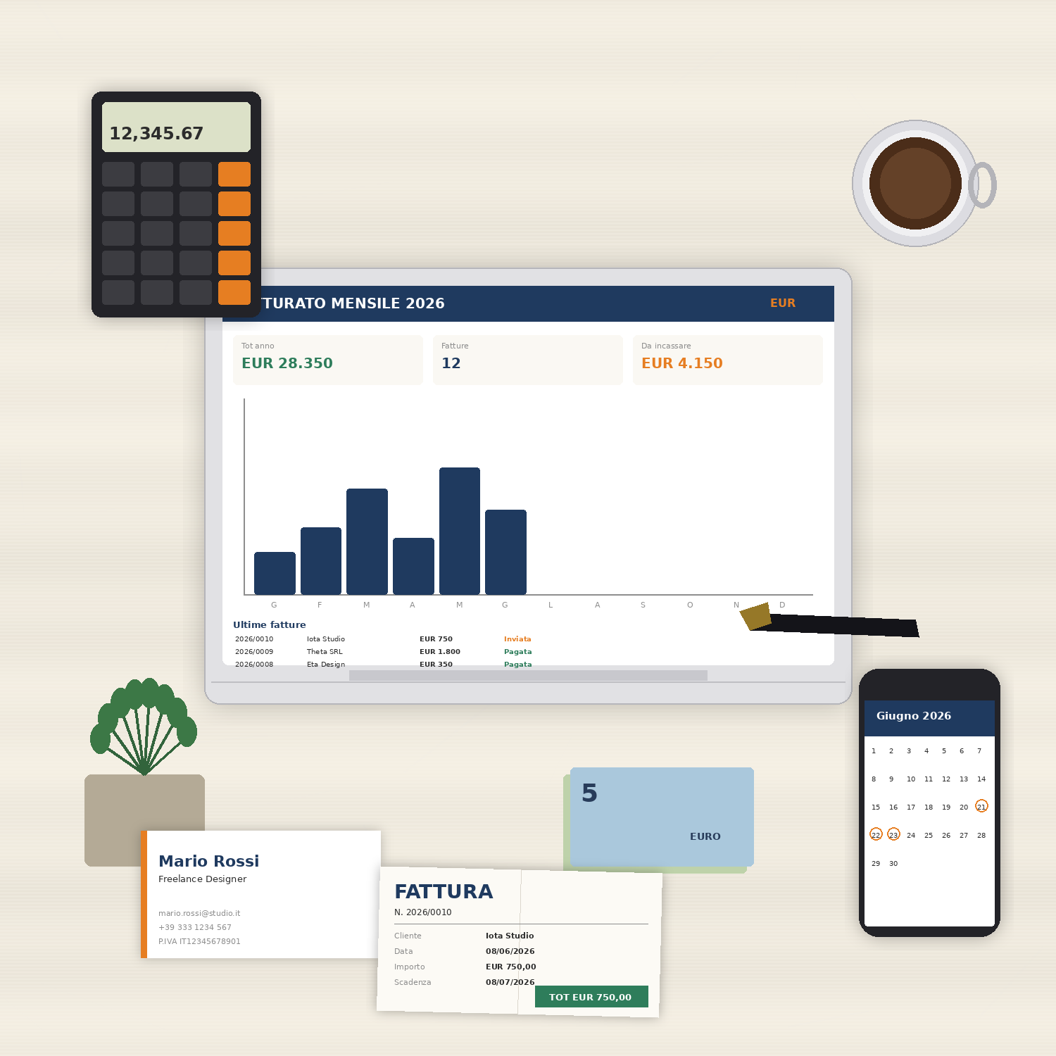 Freelance Pro — copertina del libro digitale BraiShop