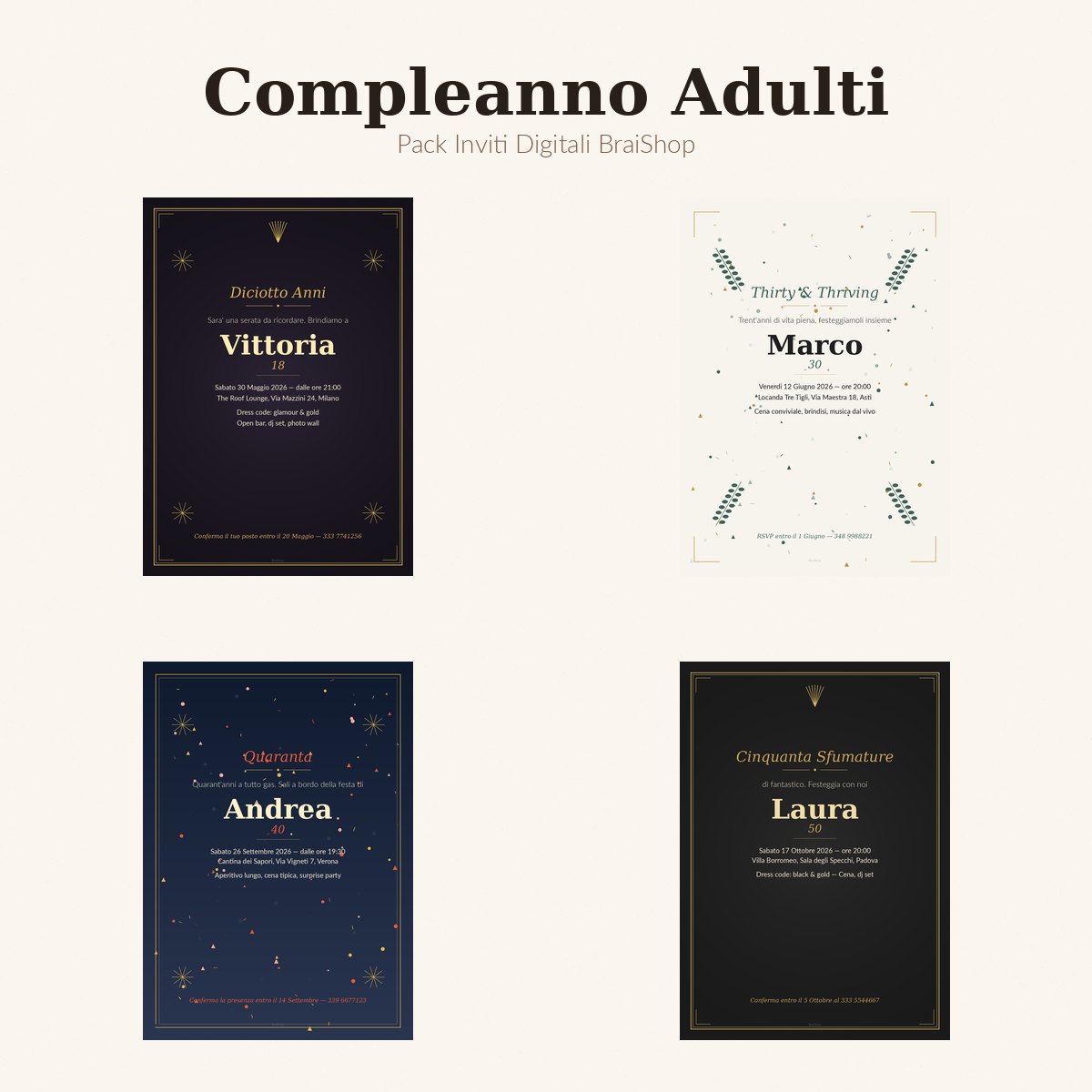 Pack 55+ Template Canva — anteprima pagina 8