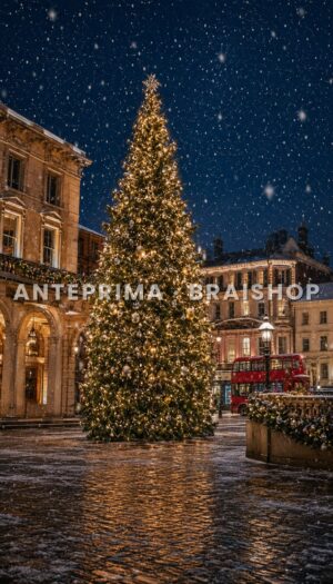 Wall Art Londra Natale — Covent Garden