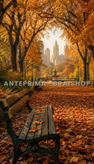 Wall Art New York Autunno — copertina del libro digitale BraiShop