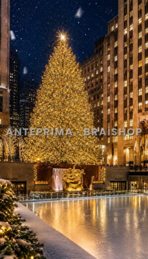 Wall Art New York Natale — copertina del libro digitale BraiShop