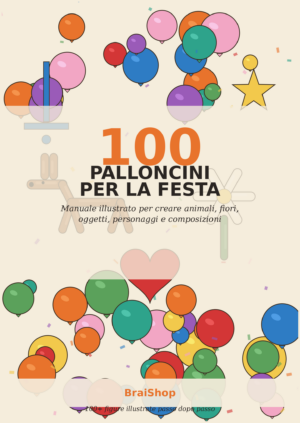 100 Palloncini per la Festa — copertina del libro digitale BraiShop