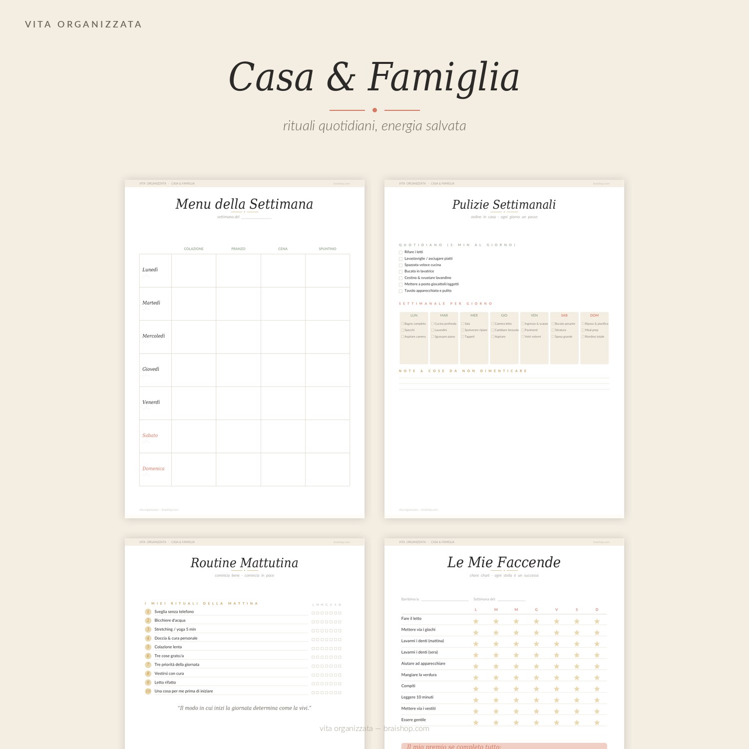 Vita Organizzata — anteprima pagina 7