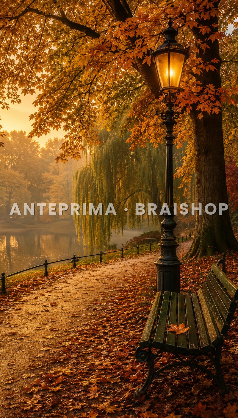 Wall Art Amsterdam Autunno — copertina del libro digitale BraiShop