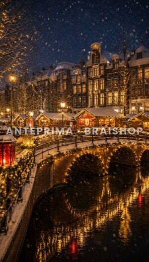 Wall Art Amsterdam Natale — copertina del libro digitale BraiShop
