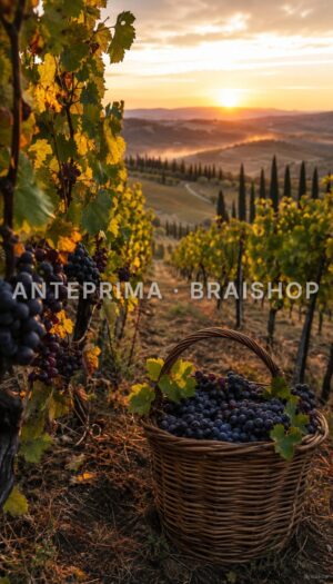 Anteprima Wall Art Autunno Vendemmia in Toscana