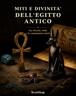 Miti e divinita' dell'Egitto antico - copertina del libro digitale BraiShop