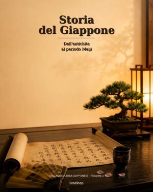 Storia del Giappone — copertina del libro digitale BraiShop