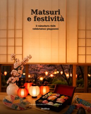 Matsuri e festività giapponesi — copertina del libro digitale BraiShop