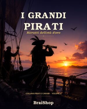 I grandi pirati — copertina del libro digitale BraiShop
