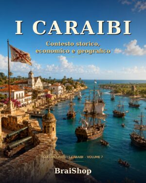 I Caraibi contesto storico economico geografico — copertina del libro digitale BraiShop