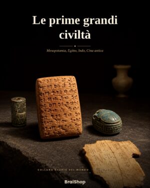Le prime grandi civiltà — copertina del libro digitale BraiShop