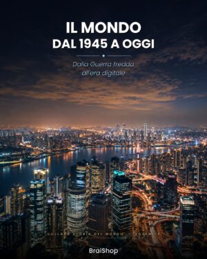 Il mondo dal 1945 a oggi — copertina del libro digitale BraiShop