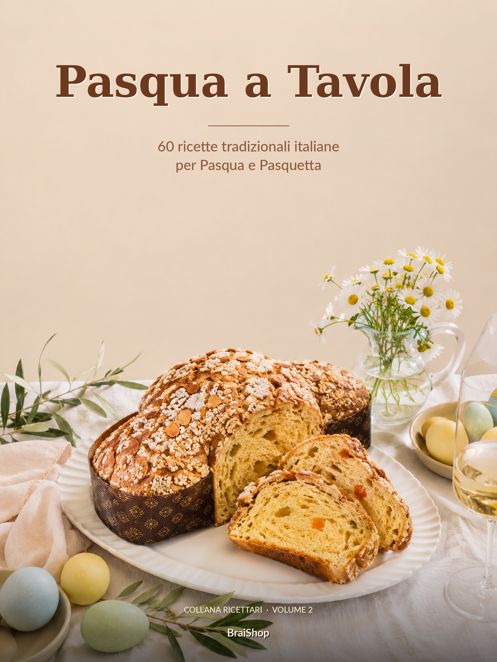 Pasqua a Tavola — copertina del libro digitale BraiShop