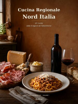 Cucina Regionale Nord Italia — copertina del libro digitale BraiShop